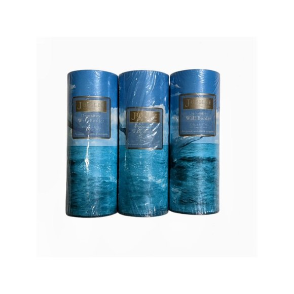 Jubilee Other - Vintage Jubilee Wall Paper Border Jump For Joy Dolphins Lot Of 3 New In Box
